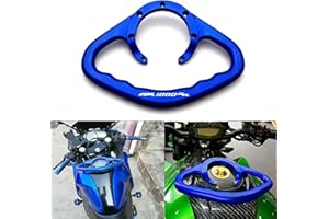 GYMARK Barra de agarre frontal para depósito de combustible CNC para Honda CBR 1000RR 2004-2014, accesorios de aluminio para motocicleta (azul)