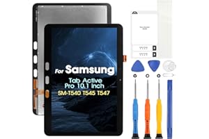 ARSSLY LCD Display per Samsung Galaxy Tab Active Pro Schermo LCD per Galaxy Tab Active Pro 10.1 SM-T540 / T545 / T547 Touch Screen Digitizer Full Assembly con Strumenti