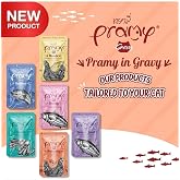 Pramy Kedi Konserve Maması Karışık Set, 6 Adet, Balık ve Tavuk &Ccedil;eşitleri