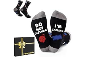inaWarm Funny Socks for Men - Cotton Calf Novelty Socks - Great Christmas, Birthday & Halloween Gifts - Secret Santa Gifts for Dad, Husband, Brother, Uncle, 9-11