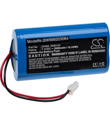 Cameron Sino Replacement Battery For Sennheiser 508494