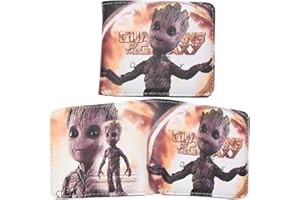 FISAPBXC Groot Portefeuille, Animé Portefeuille, Portefeuille Enfant, Portafoglio Bifold, Wallet Porte Carte, Garçon Anime Portefeuille, Fille Porte-Monnaie, PU Portafoglio pour Anniversaire Cadeaux