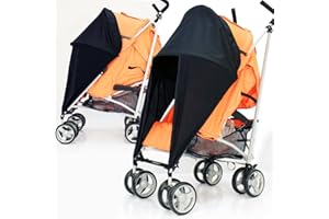 ZETA Sunny Sail Universal for Red Kite Push Me 2u Stroller (Ruby) Buggy Pram Stroller Shade Parasol Substitute Sun & Wind Shield