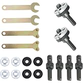 16pcs Modified Angle Grinder Adapters, Connecting Rod Adapter, Angle Grinder, Connecting Rod Adapter, Suitable for Metal Cutt