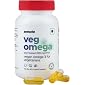 Zomato Veg Omega with 100% Plant Based Algae Oil | Supports Heart, Brain, Joint Health | Liquid Filled For High…