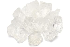 ‎PURAJA PURAJA Bergkristall Edelsteine Set | Naturbelassene Premium Rohsteine | Vielseitige Verwendung als Wassersteine, Heilsteine, Chakrasteine | Sortenreine Kristalle