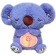 Funthy 2024 New Stitch Breathing Teddy, Anxiety Relief Stitch Otter Sleep Buddy for Adults Kids, Koala Soothing Teddy, Baby Toys - Blue
