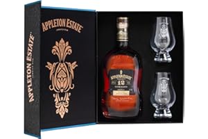 Appleton Estate Rare Casks Kit: Appleton Estate 12 years; 70 cl; 2 Bicchieri Appleton