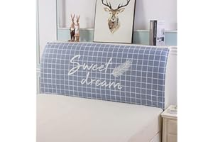 UYEOCO Copertura per Testiera per Letto Copri Testata Letto Matrimoniale/Singolo Fodera Elastica Premium Protezione Copritestata Testata Cover Lavabile per Decorazione Camera (Color : D, Size : 150cm)