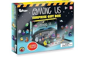 YUME TOYS Among Us Caja de Regalo Oficial Sorpresa
