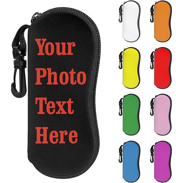 Yaxinduobao Étui Rigide Unisexe Pour Lunettes De Soleil Et Lunettes De Soleil Pour Hommes, Femmes Ou Enfants, Comme Vous Le Concevez, Taille Unique