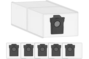 KEYKAO (6 pezzi) P50 Pro Ultra Sacchetti di ricambio per Per Mova P10 Pro Ultra/ P10 Ultra/ S20 Ultra Robot aspirapolvere con stazione di svuotamento automatico, grande capacità, sacchetti per aspirapolvere