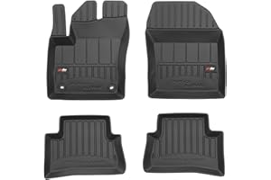 M MOTOS Tapis de sol caoutchouc pour Toyota C-HR depuis 2016 Améliorez Votre Confort de Voyage avec Le tapis noir antidérapant Auto 3D- tapis voiture Tous Temps pour Voiture, Protection Contre les sal