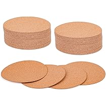 Sottobicchieri In Legno MDF Per Sublimazione - 20 Pezzi Rotondi 10x10