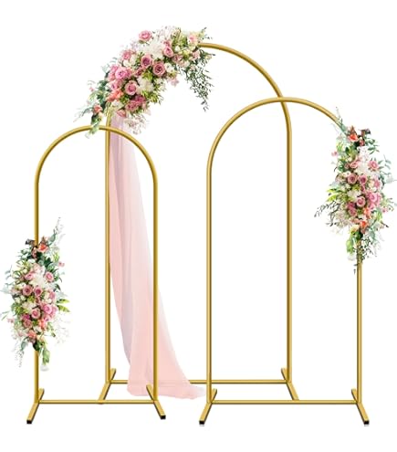 MODFUNS Hochzeitsbogen-Abdeckung Schwarz - 2x2m Spandex Für Feiern