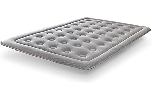 SonnoMATTRESS Topper Viscografeno Infiniti Grafeno Confort 135x190x4cm – Viscoelástica de grafeno efecto nube, termorregulador e ionizante, tejido Strech premium y sujeción apta para cualquier colchón