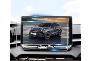 BIBIBO Terramar Premium - Protector de pantalla compatible con Cupr-a Terramar 2025 híbrido/plug-in híbrido, 2 unidades, antiarañazos, transparente y sin burbujas