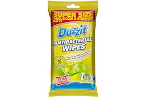 Duzzit Antibacterial Wipes, Pack Of 50