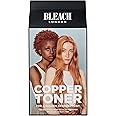 Bleach London Copper Toner Kit - Ammonia-Free Toning for Soft Ginger Finish - Ideal for Light to Medium Blonde Hair - with Smooth and Shine Complex (Complete Kit)