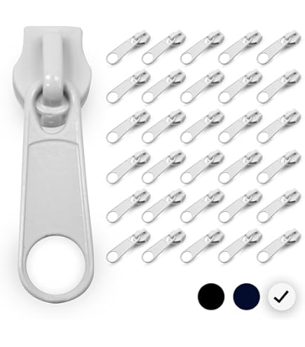 Cerniera A Spirale In Nylon Idrorepellente N. 7 Con Nastro Riflettente Nero E Argento *Tagliata Su Misura* - Italia - Foto 7