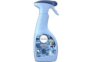 Febreze Envolée D´Air Spray Désodorisant Textile 500 ml, Élimine Les Odeurs Emprisonnées Dans Les Textiles, Parfum Frais