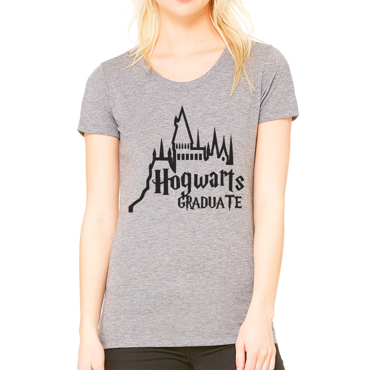 Hogwarts-Graduate-Harry-Potter-HP-Medium-Damen-T-Shirt