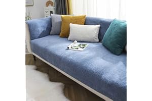 YWQJL Copertura Divano Copridivano 4/3/2/1 Posti Con Braccioli Destra Sinistra Impermeabile Angolare,copridivano Angolare Con Penisola Universale, Antiscivolo Fodera Sofa Cover Set L Shape,M-70x70cm