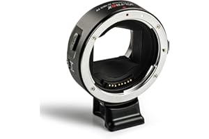 VILTROX EF-NEX IV Autofocus Adattatore di Montaggio Obiettivo,Supporta CDAF/PDAF Focus per Canon EF/EF-S Lente a Sony E Mount Telecamera A9/A7RIII/A7RII/A7III/A7II/A6500/A6300