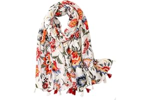 FAIRYGATE Femmes Châles Longue Énorme Foulard Elégant Poids léger Foulards Echarpes Doux Chaud Chale Etoles