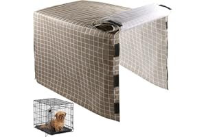 Gojiny A Quattro Porte Cane Rivestita Indoor Outdoor Cane Cassa Della Copertura Impermeabile Antivento In Tessuto Oxford Gabbia Del Cane Della Copertura Canile Della Copertura per Filo