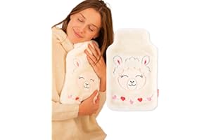 soxo Bouillotte Eau Chaude Cadeau Pour Bebe Peluche Bouillote Anti Colique Enfant Bouillotes Lama