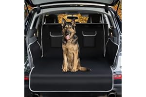 ‎TOOZEY Toozey Kofferraumschutz Hund – Ultraleichte & Platzsparende Hundedecke, Universell Passend, Wasserdicht, Reißfest, Mit Seitenschutz & Riesentaschen, Schneller Einbau, Für Alle Autos
