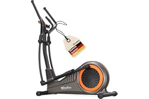 ‎NICEDAY Niceday Ellipsentrainer für Zuhause, Leiser Magnetwiderstand, 40 cm Schrittweite, 150 kg Belastbarkeit, Gelenkschonend, Stabiler Heimtrainer mit LCD-Display & Große Pedale – Ideal für Wohnung
