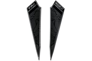 Resin Bike Adesivi Moto Compatibile con Benelli TRK 502X 2020-2022. Protezioni Centrali Serbatoio Moto da Urti e Graffi. Adesivi 3D Resinati - Made in Italy