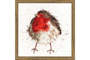 Bothy Threads Jolly Robin Counted Cross Stitch Kit 26x26cm XHD5