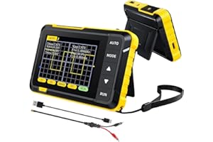 KOOLSHIRO DSO152 Oscilloscope, Handheld Digital Oscilloscope Kit, Portable Automotive Oscilloscope, 2.5MS/s High Sampling Rate, 200KHz Bandwidth, Auto/Normal/Single Trigger Function