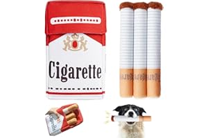 XIEXIESHER Juguetes para cigarrillos para perros, juguete para perros chirriante, juguete interactivo para perros, juguetes para perros, juguetes interactivos para medianos y grandes