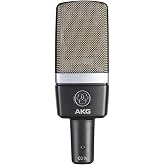 AKG C214 profesyonel b&uuml;y&uuml;k diyaframlı kondansat&ouml;rl&uuml; mikrofon