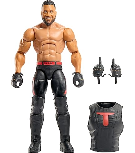 Action Figure WWE Elite Collection #119, Ethan Page, 15 Cm Con 25 Punti Di Articolazione, Mani Intercambiabili E Accessori, Giocattolo Da Collezione