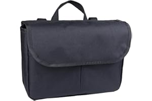 predolo Sac Latéral Universel pour Fauteuil Roulant, Pochette D'accoudoir, Support de Rangement, Aide à La Mobilité pour Personnes âgées Handicapées, Le Noir
