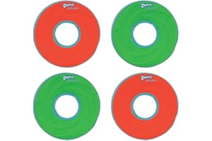 Chuckit! (4 Pack) Zipflight Amphibious Flying 6-Inch Ring Dog Fetch Toy Small