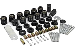 BRIGHTT Daystar KJ04505BK Karosseriehalterung (87-95 Jeep YJ 1 Zoll), 1er-Pack