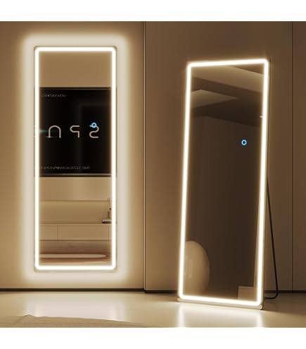 LOFT42 Industry Passpiegel Ovaal - Goud - Metaal - 122x36 | Leen Bakker