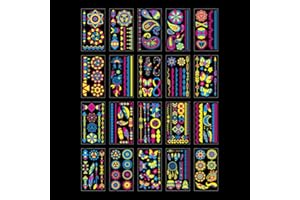 QIJIEFENCC 10 Blätter Neon Tattoos,Temporäre Tattoos,Neon Schwarzlicht UV Fake Tattoos,Face Painting Tätowierung Aufklebe für Frauen männer für party deko Halloween Fasching Karneval Festival