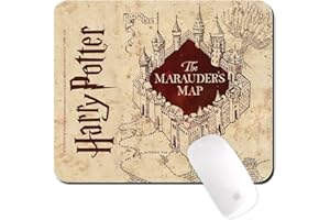 Ert Group Tappetino per mouse originale e con licenza ufficiale Harry Potter, modello Harry Potter 073, tappetino per mouse antiscivolo per computer, rettangolo 220mm x 180mm