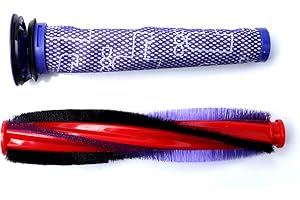 SHEAWA Cepillo Barra de cepillo de repuesto para Dyson V6 Animal/Fluffy DC58 DC59 DC61 DC62 SV03 SV073 serie Partes de aspirador