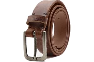 Deneau London Genuine Leather Belt for Women, Handmade for Jeans and Casual Wear, Luxury Gift Box, Fashionable Vintage