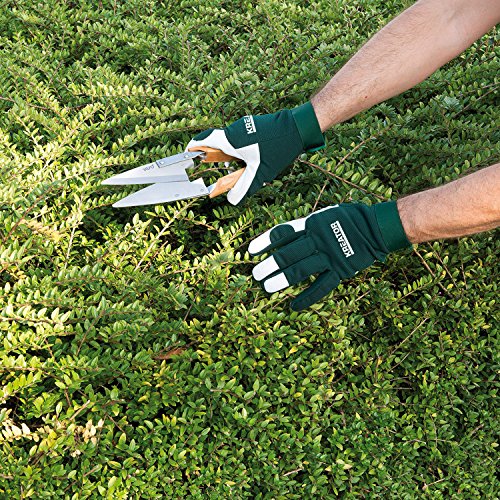 Gartenhandschuhe Arbeitshandschuhe aus Schweinsleder – mit Klettverschluss Gr. M/L - 3