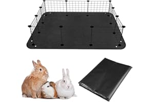 DHISPERARES Tapete Impermeable para Corralito de Mascotas 150x100cm, Alfombrilla Impermeable para Mascotas, Base Reutilizable para Conejos, Hámsters y Otros Animales Pequeños Jaula Esteras, Esteras al Aire Libre