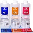 Skin Care AS1 SA2 AO3 Aqua Peeling Solution 400ml Per Bottle Aqua Hydra Peel Solution Face Cleansing Serum 3 Bottles and Moisturizing for hydrafacial machine solution